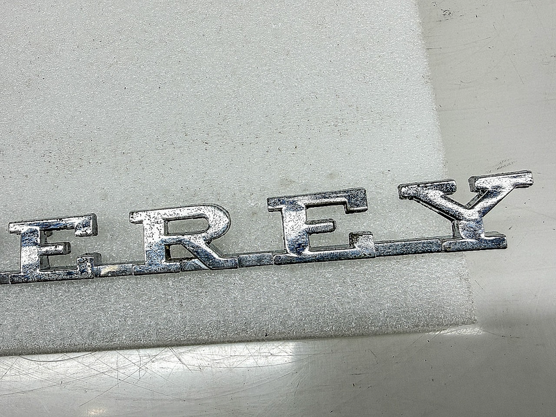 OEM 1966 - 1968 MERCURY MONTEREY BLOCK LETTER EMBLEM C6MB-62291A36 E10-19