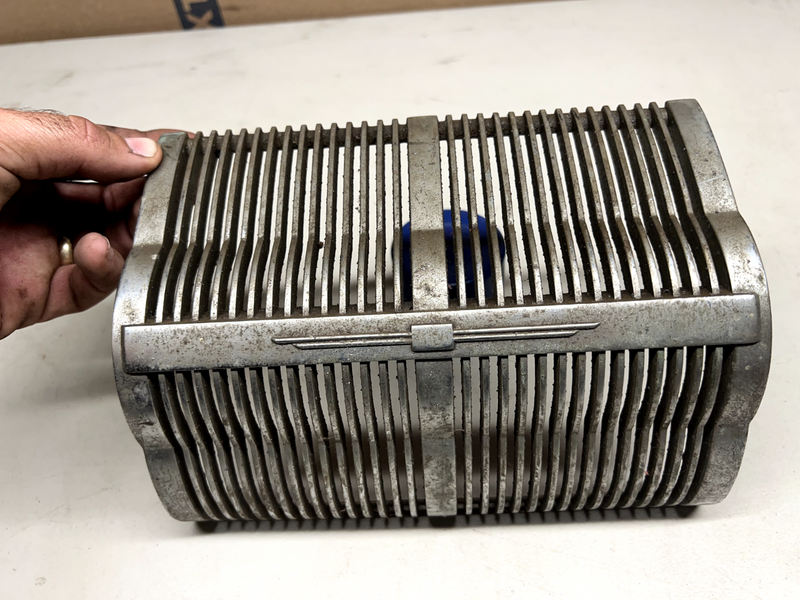 ORIGINAL 1941 Mercury Radio Speaker Grille Front Trim Dash Cover OEM U1C-B9