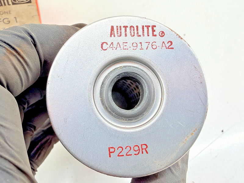 (1) NOS Ford Mustang Galaxie Falcon Bronco Gas Filter FG-1 C4AZ-9365-A C72-28