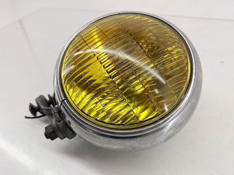 Vintage AUTO LAMP Model 10 Fog Lamp & Bracket Driving Light HOT RAT ROD C36-64