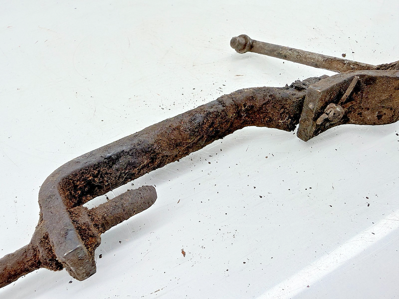 Original 1960 Chevy Impala Emergency Parking Brake Idle Lever Assembly B63-70