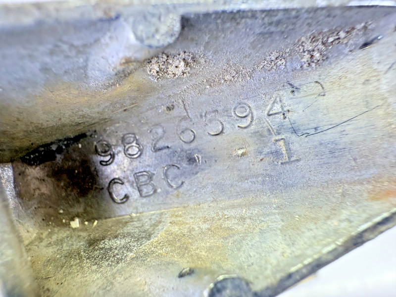 OEM 1971 - 1979 BUICK CHEVY PONTIAC OLDS LH / RH MIRROR BRACKET 9826594 B12-14