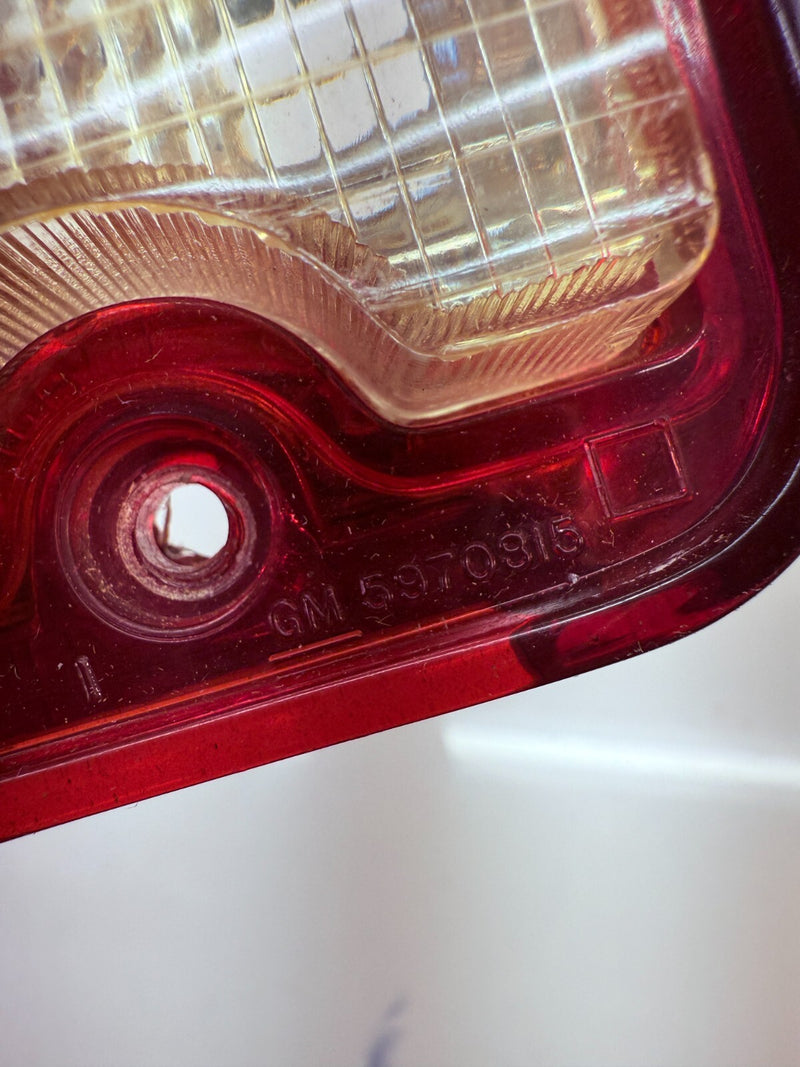 OEM 1979 - 1987 G-Body El Camino Malibu Wagon Tail Light Lamp Lens LH GM C23-1