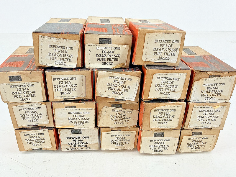 (1) NOS 1968 - 1973 FORD Mustang MOTORCRAFT FUEL FILTER FG-14A D3AZ9155A C77-73