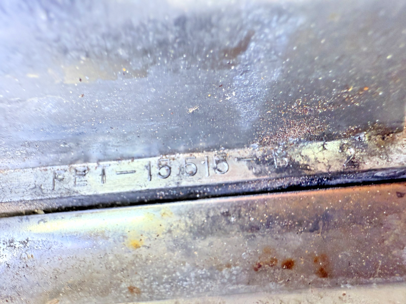 OEM 1958 Ford Fairlane Inner Tail Light Bezel Left Hand Drivers Side B12-26